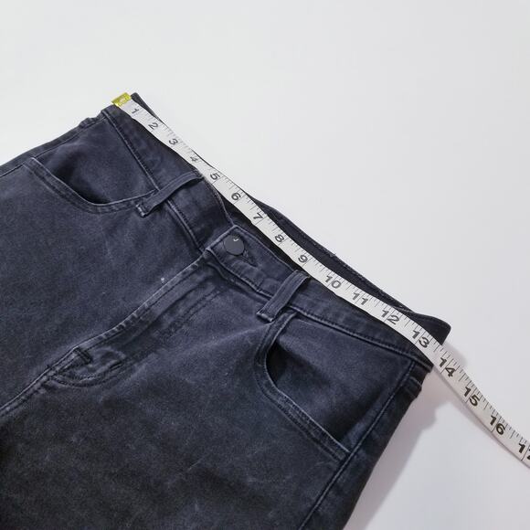 J Brand Jeans ALANA High Rise Crop Provocative Stud Distressed Raw Hem - Picture 6 of 14